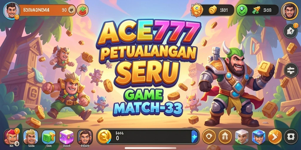 Tangkapan layar menunjukkan gameplay menegangkan dalam ACE777.