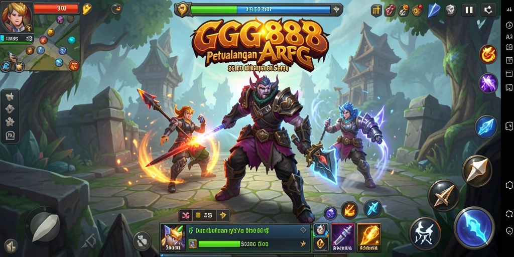 Pengalaman gameplay ARPG yang mendalam dan seru.