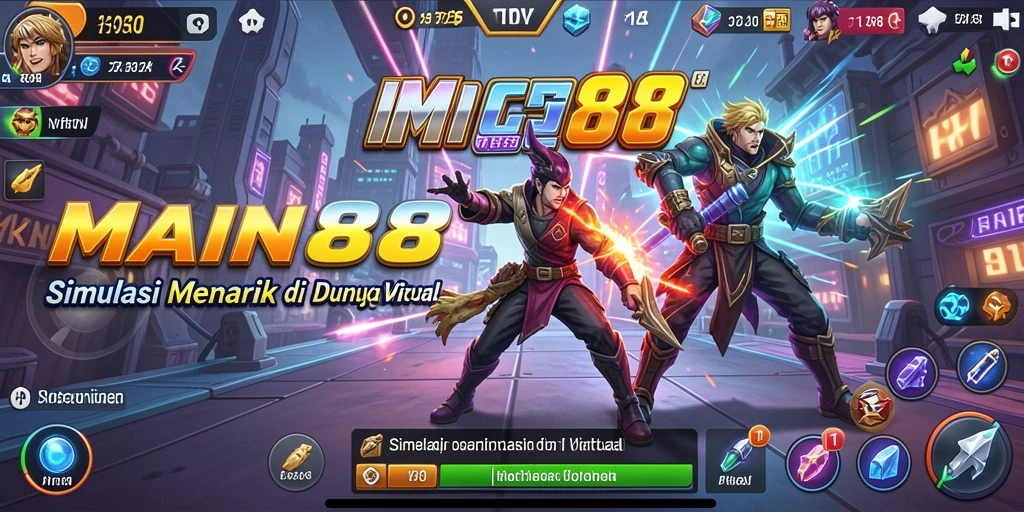 Tampilan gameplay MAIN88 yang memukau dan interaktif.