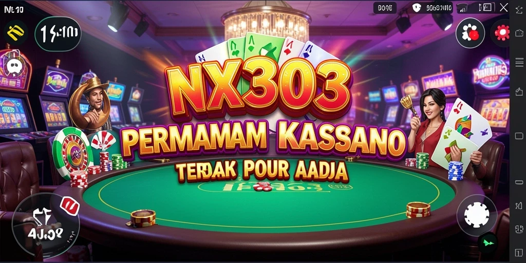 Tampilan gameplay menarik dan dinamis dari NX303 di kasino.